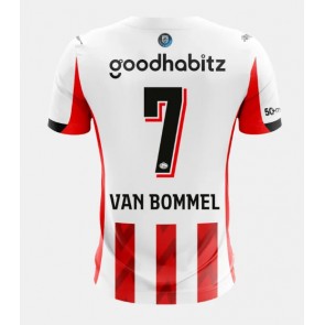 Billiga PSV Eindhoven Ruben van Bommel #7 Hemmatröja 2025-26 Kortärmad